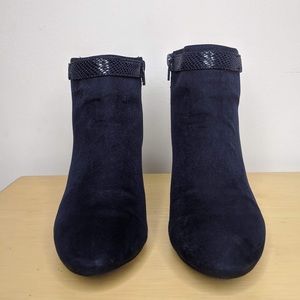 Karen Scott Navy Booties